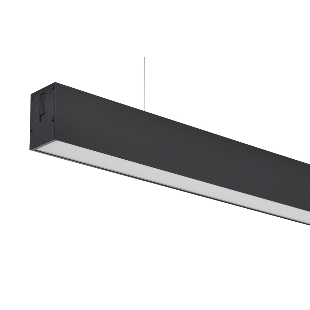 Люстра LED 40W 3CCT 4200Lm 170-265V 50х1200мм чорна INNOVA 3CCT-40 HOROZ ELECTRIC